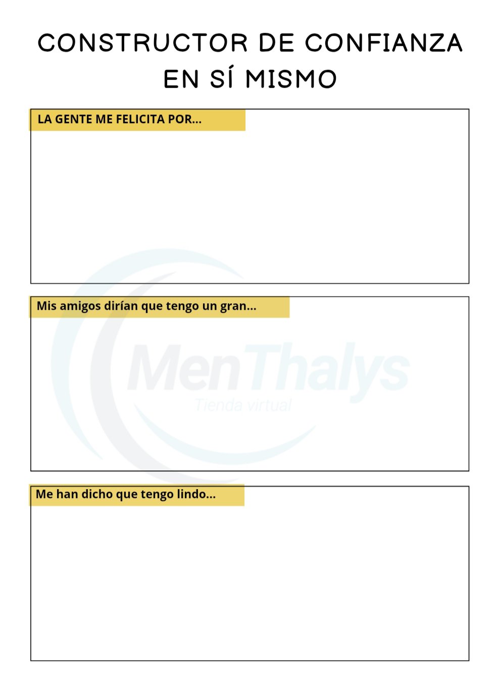 El Poder De Creer En ti
diario y Planificador para fortalecer Tu Autoconfianza - Imagen 8